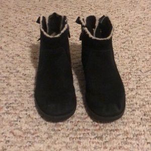 Girls black UGG boots